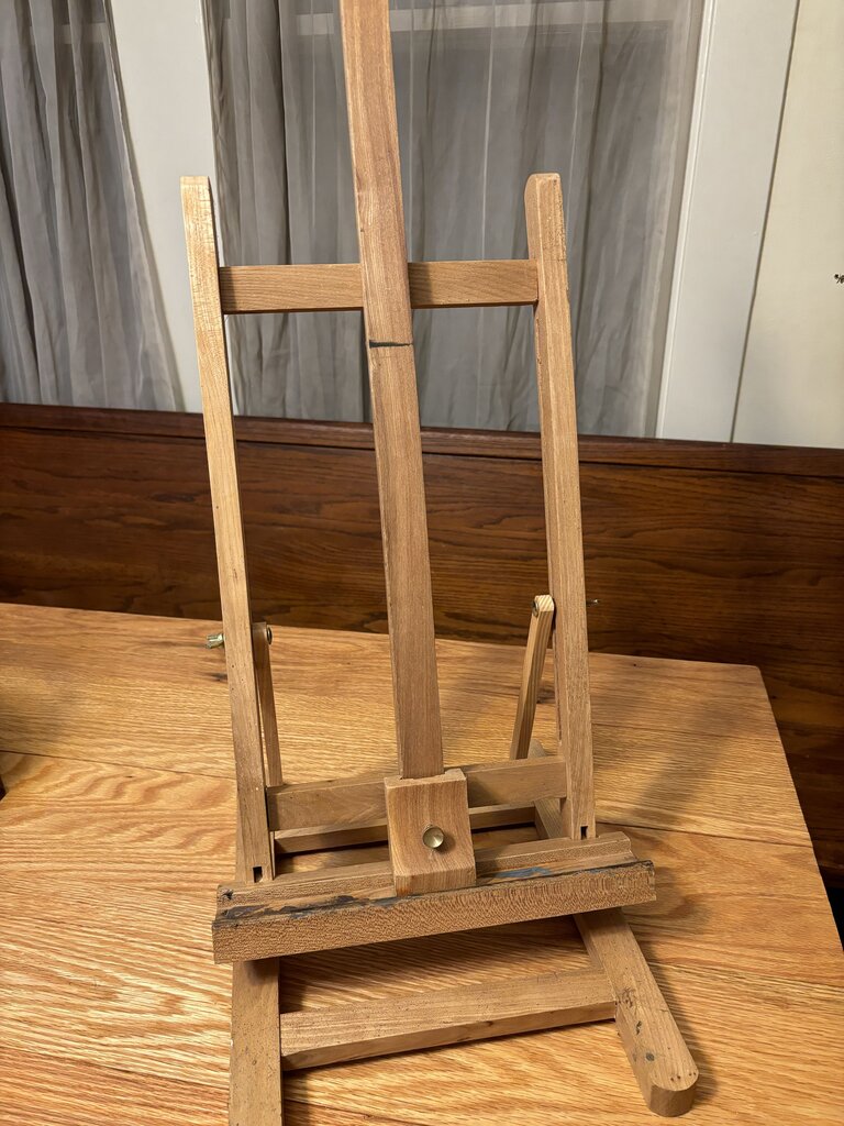Vintage Wooden Easel 29in