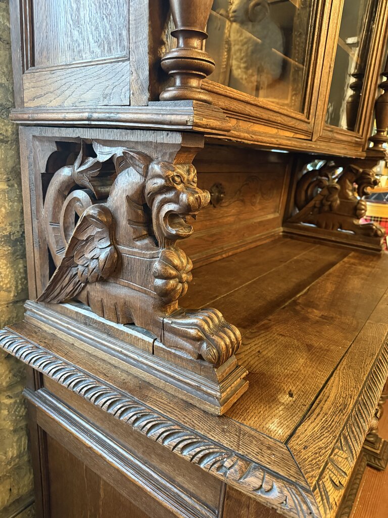 3pc Hutch Cabinet 56W 24D 97H IN STORE PICKUP ONLY