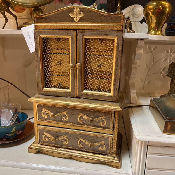 Vintage Musical Jewelry Box