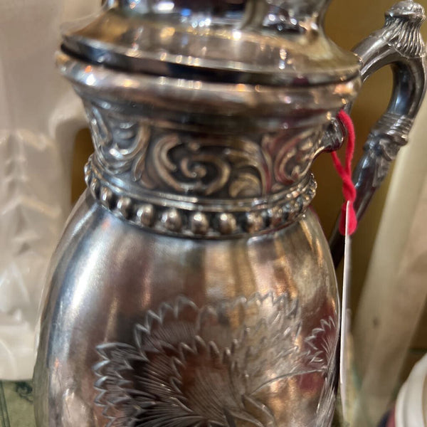 Vtg Silver Plate Small Pitcher