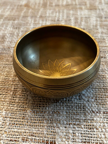 Tibetan Singing Bowl Brass