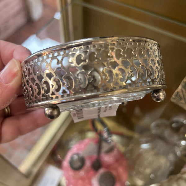 Vintage Wine Coaster/Trinket Dish