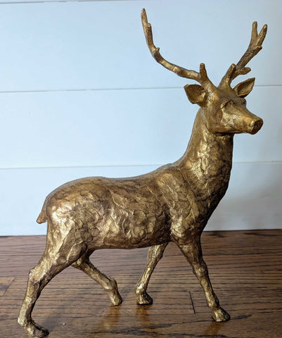 Gold Deer (gently used) 12x13 - EACH