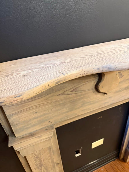 Wood Mantel 44W 49H IN STORE PICKUP ONLY