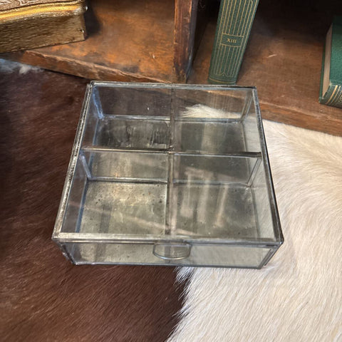 Glass Jewelry Box
