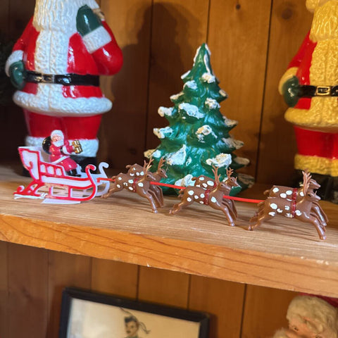 Santa and Reindeer