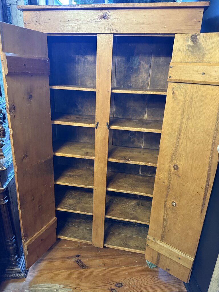 Pine Cupboard 44W 16D 74H IN STORE PICKUP ONLY