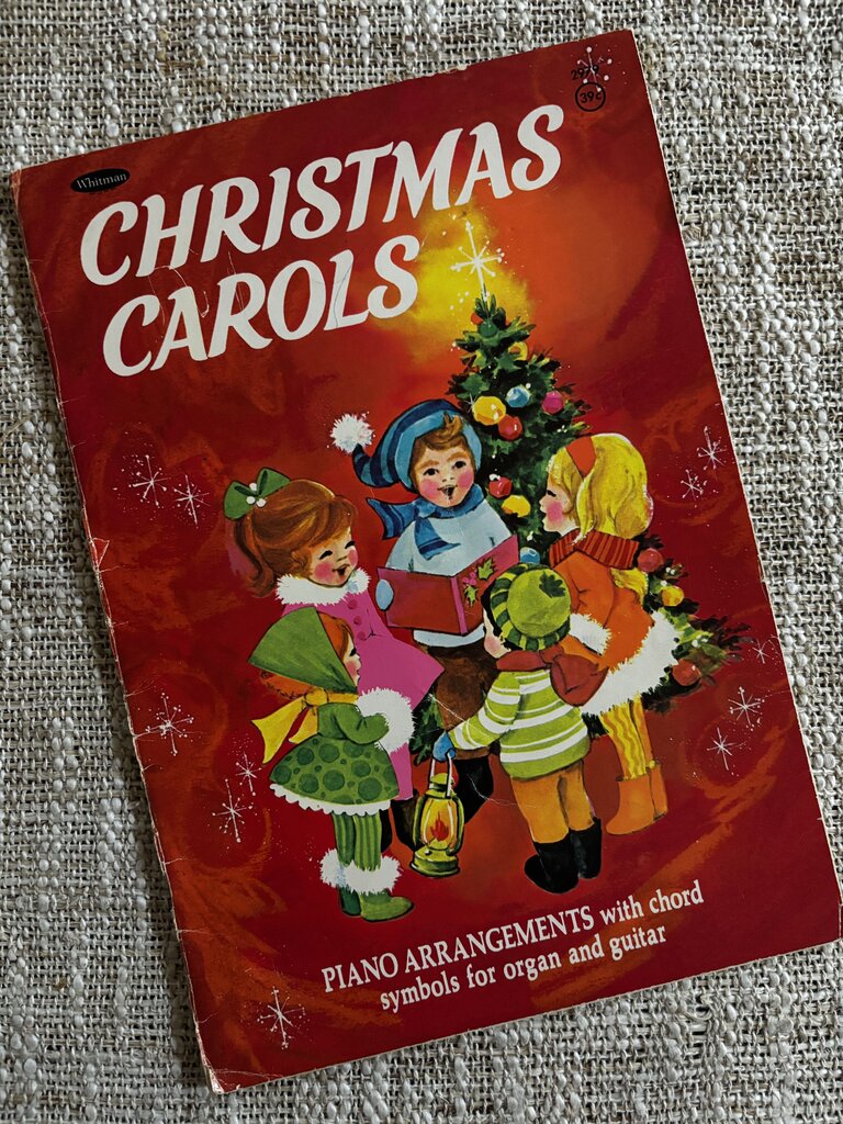 VINTAGE CHRISTMAS CAROLS 1957 Whitman