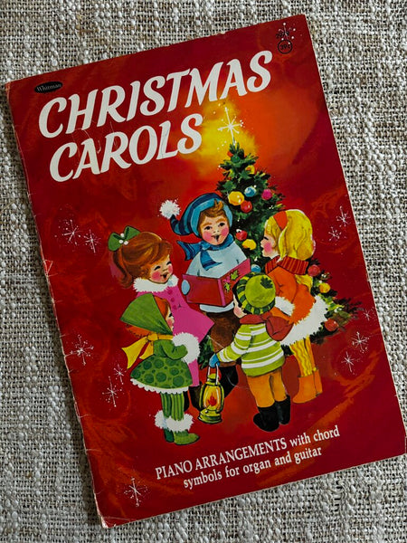 VINTAGE CHRISTMAS CAROLS 1957 Whitman