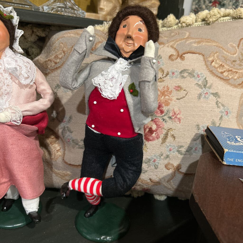 BYERS CHOICE MR FEZZIWIG 13"