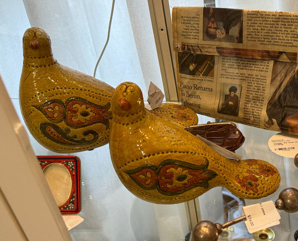 Mid century Aldi Londi bitossi bird Italy medium paisley bird rosenthal