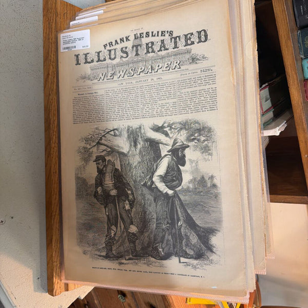 Frank Leslie's 1865 illustrated Newspaper Reissue, 1969 (in protective sleeve)