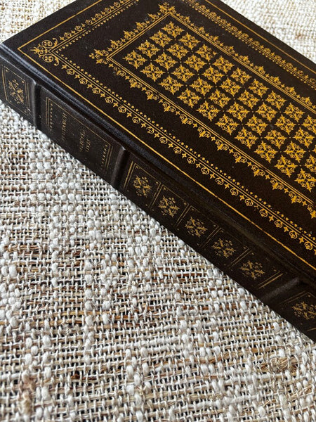 PLUTARCH Leather Bound Book 1982