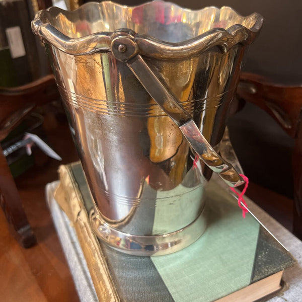 Vintage M. Leonard Silver Plate Ice Bucket