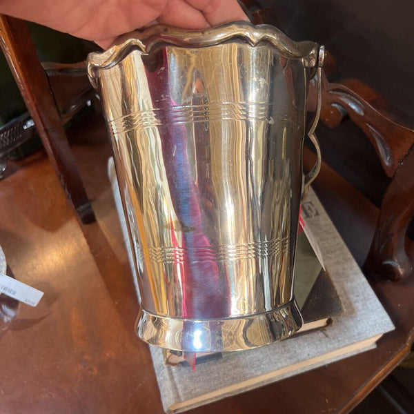 Vintage M. Leonard Silver Plate Ice Bucket