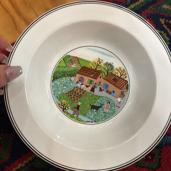 Villeroy&Boch Design Neif Rimmed Bowls 77/8"