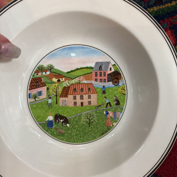 Villeroy&Boch Design Neif Rimmed Bowls 77/8"