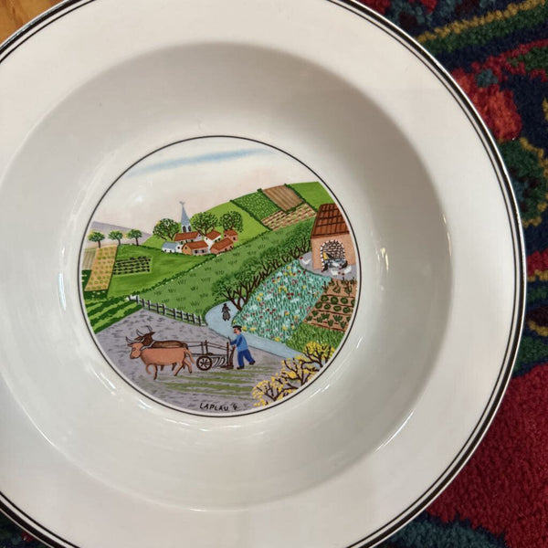 Villeroy&Boch Design Neif Rimmed Bowls 77/8"