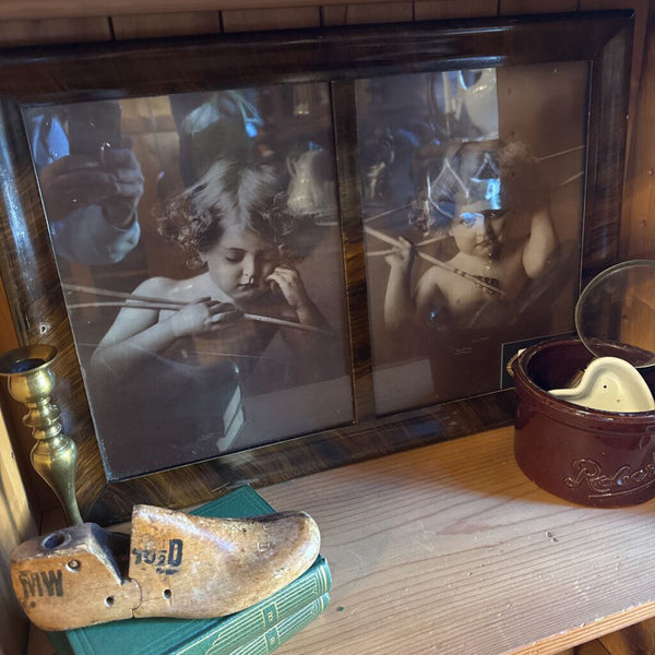 Cupid Awake and Asleep Double Print 14.5x21