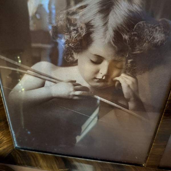 Cupid Awake and Asleep Double Print 14.5x21