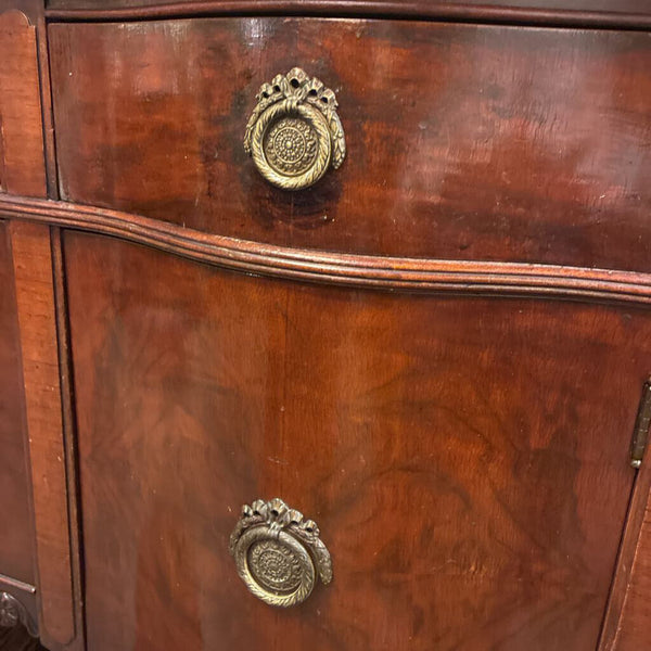 Vintage Mahogany Buffet 66"x 37" x 22"