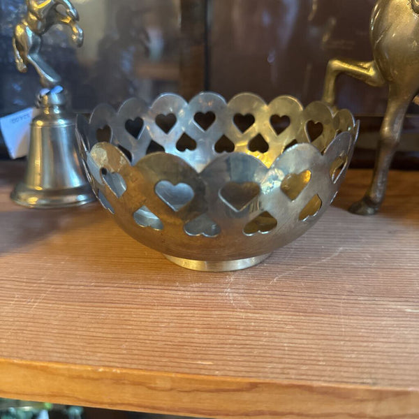 Brass Heart Bowl