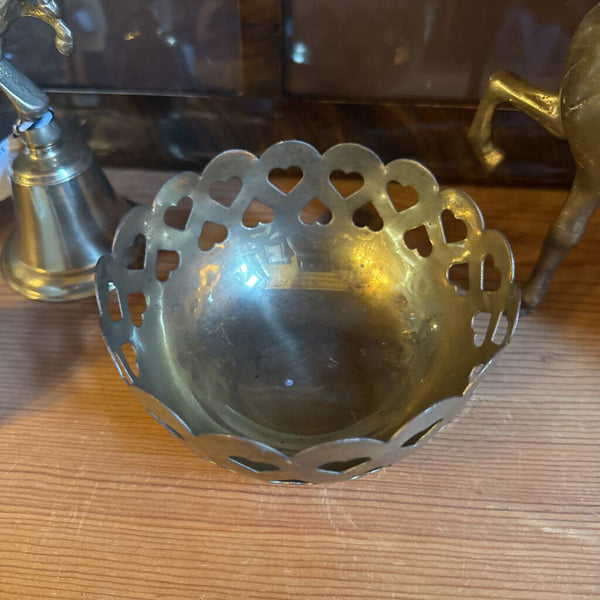 Brass Heart Bowl