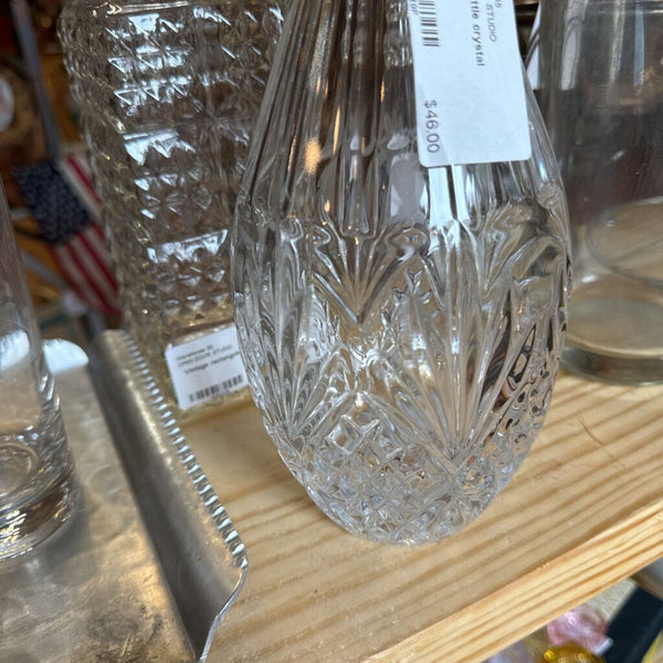 Liquor bottle crystal
