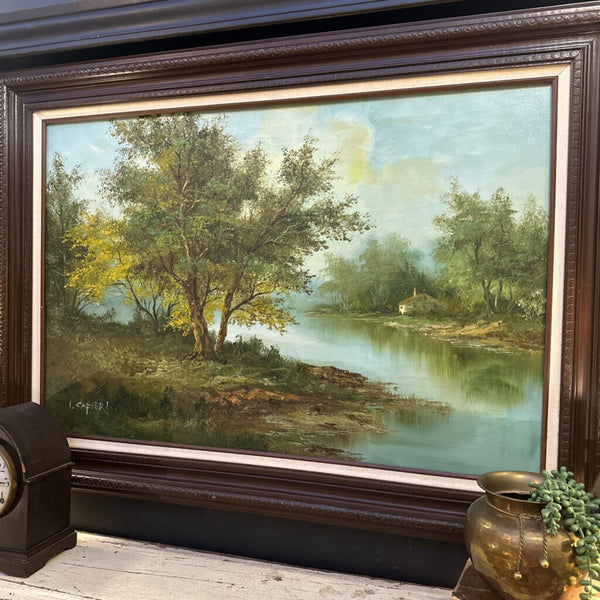 ORIGINAL LANDSCAPE, SIGNED AND FRAMED. 44" x 32" (SWOON) IN STORE PICK UP