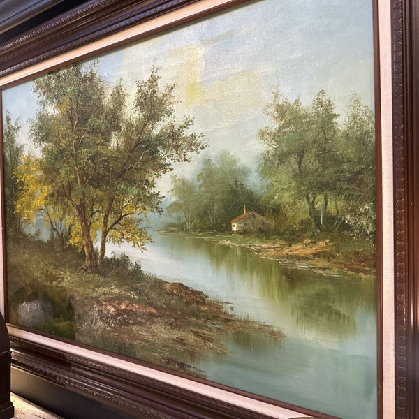 ORIGINAL LANDSCAPE, SIGNED AND FRAMED. 44" x 32" (SWOON) IN STORE PICK UP