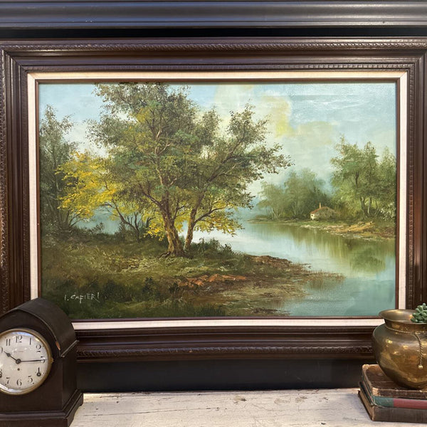 ORIGINAL LANDSCAPE, SIGNED AND FRAMED. 44" x 32" (SWOON) IN STORE PICK UP