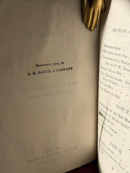 1334 Works of Edgar Allen Poe (as-is)