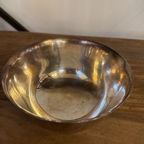 SMALL SILVER PLATE BOWL 5" W 3" T