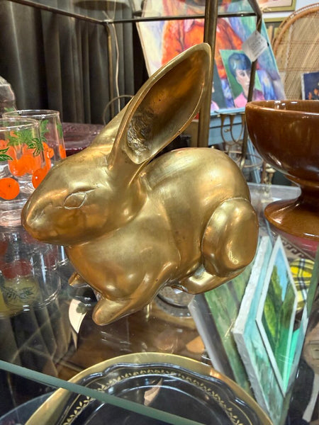 Brass Bunny 5"x5" W1702