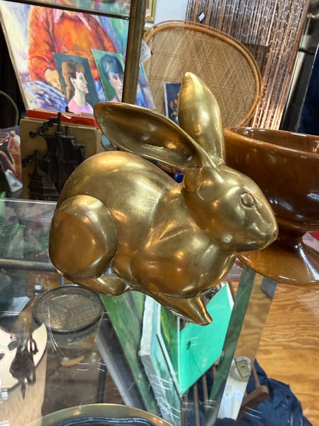 Brass Bunny 5"x5" W1702