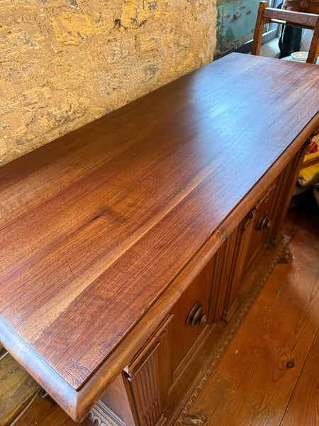 Antique Claw Foot Credenza 59L 22D 42H IN STORE PICKUP ONLY