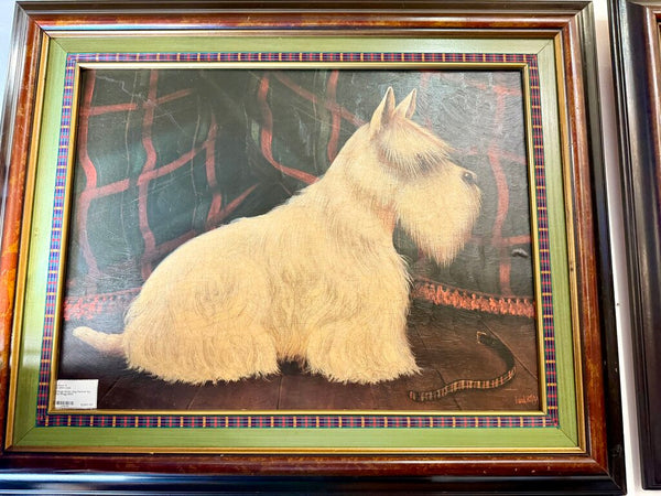 Vintage Scotty Dog Portrait by Paul Stagg 25x31