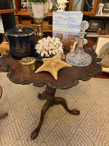Vintage Pie Crust Table
