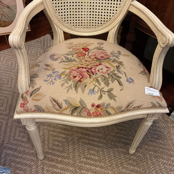 Vintage Needlepoint Chair