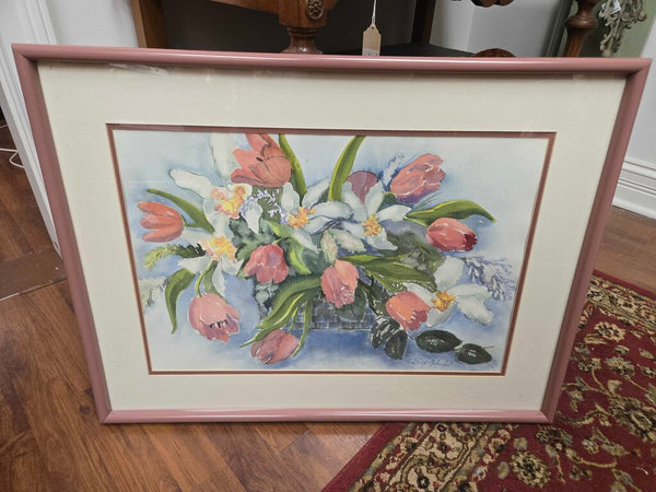 Tulip watercolor 28 x 21