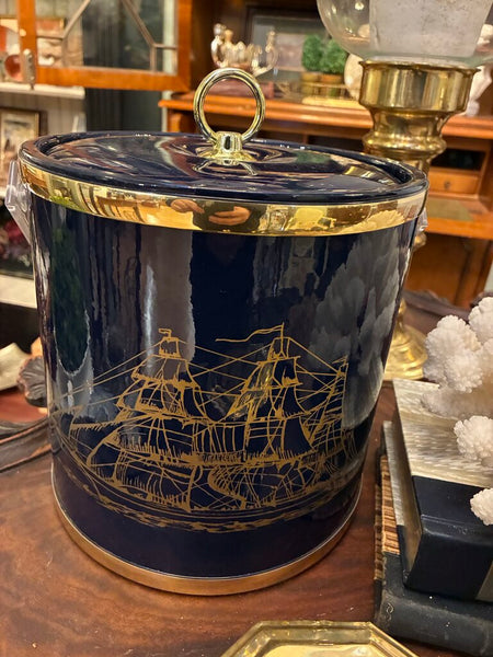 Vintage Nautical Ice Bucket