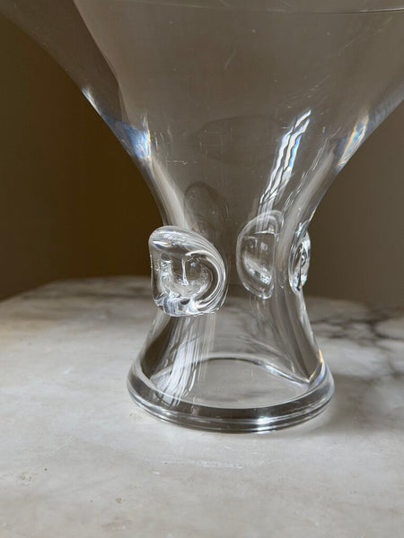 1448 Steuben Signed Crystal Vase