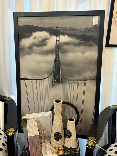San Francisco poster framed vintage