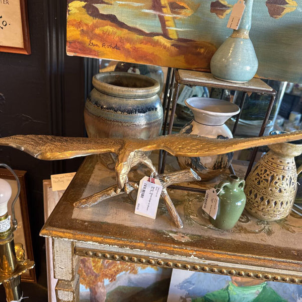 Moxie - Brass Eagle on Branch - 18 x 8 x 6