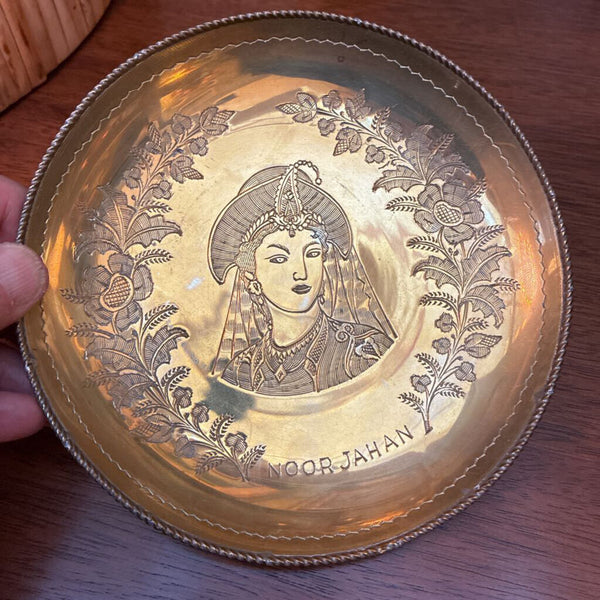 Vintage Brass Trinket Tray