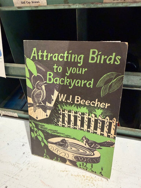 JFV ~ vintage Attracting Birds book