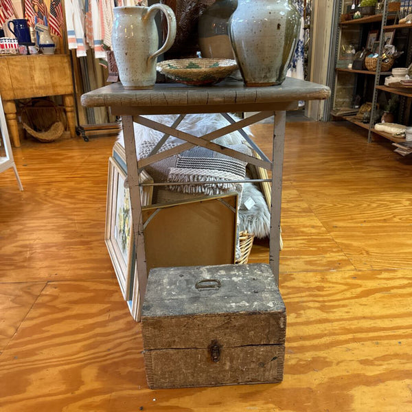 Vintage beer garden table folding 87 x 19.5 x 30" tall (in store pick up only.
