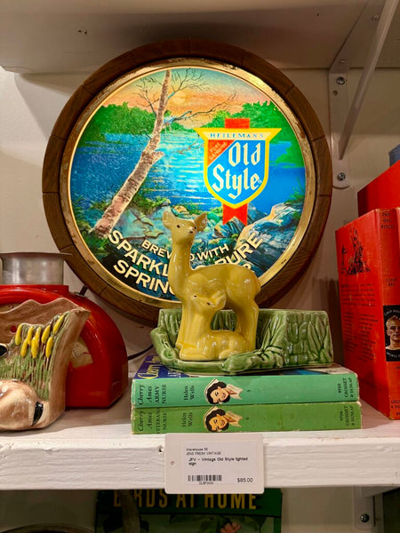 JFV ~ Vintage Old Style lighted sign