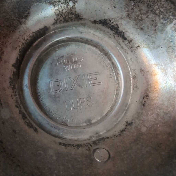 Vintage Nickel Plated Dixie Cup Holder 4 in