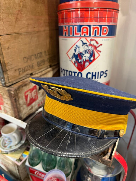 JFV ~ Vintage marching band hat